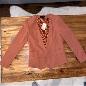 💙Forever Twenty One Orange Fitted Blazer Small